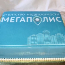Торт на корпоратив с логотипом заказать в Минске