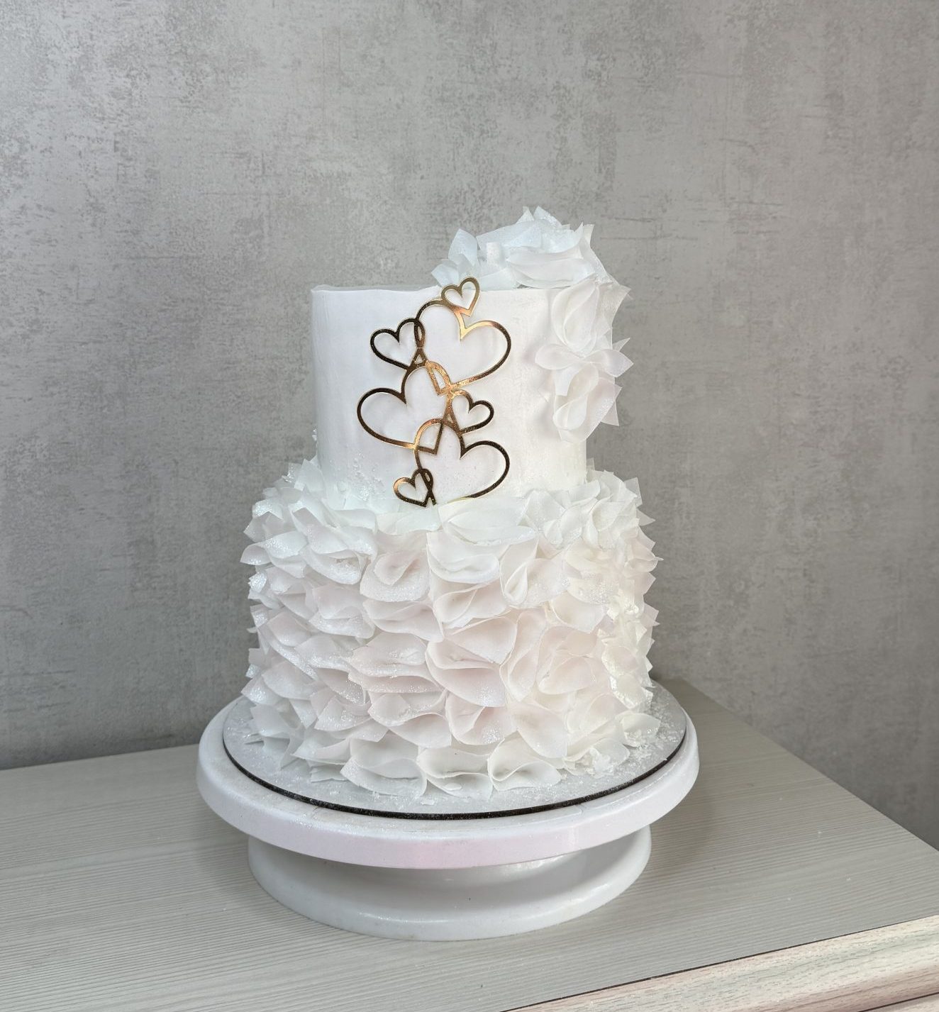 торт свадебный