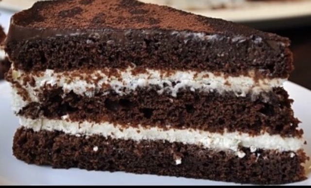 торт шоколадно-кокосовый