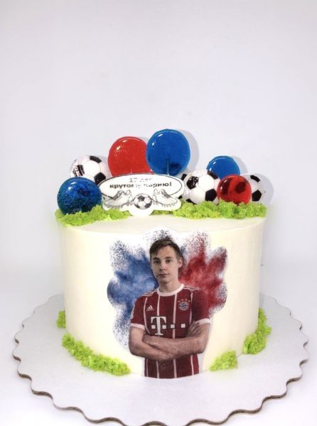 торт для футболиста