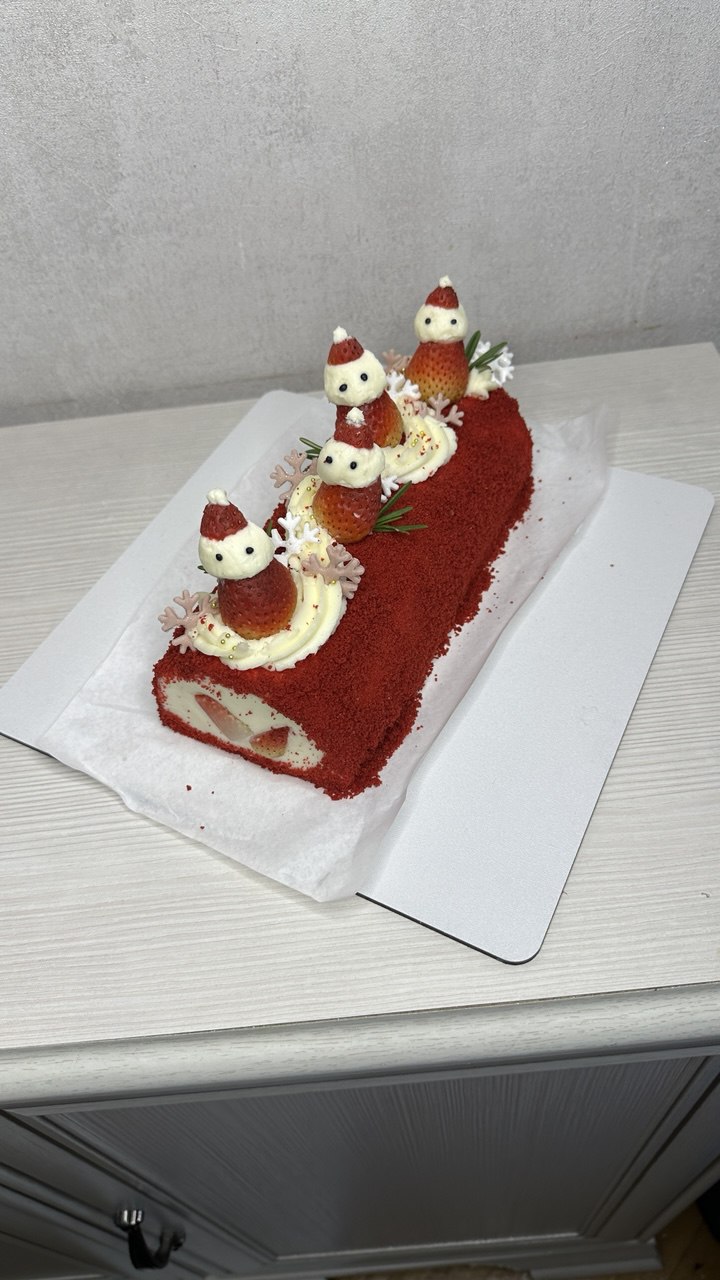 торт новогодний